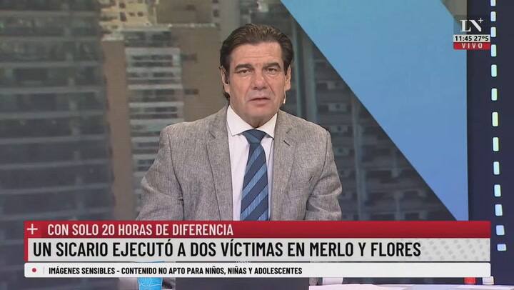Un sicario ejecutó a dos víctimas en Merlo y Flores; con solo 20 horas de diferencia