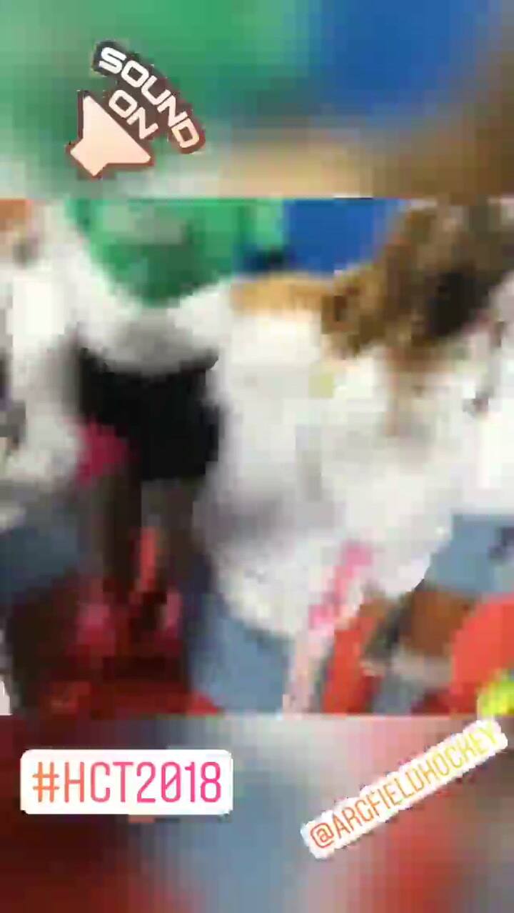 El festejo alocado de Las Leonas - Fuente: Twitter