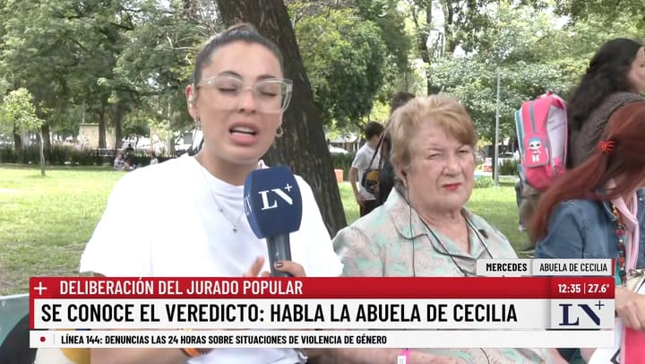 Mercedes, la abuela de Cecilia
