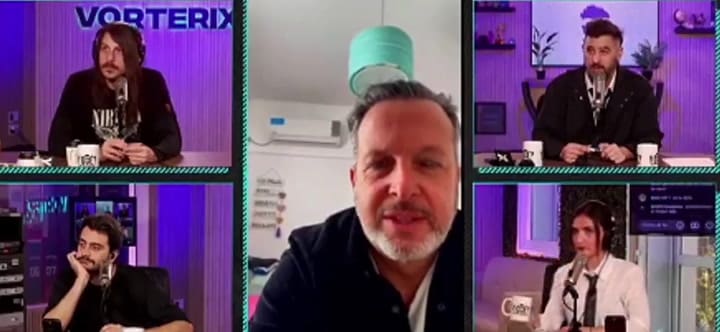 La confusión que vivieron al aire de Vorterix