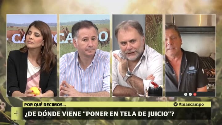 LN+CAMPO Dicho 'Poner en tela de juicio'