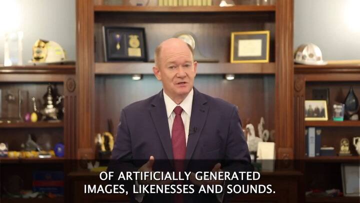 La presentación de la Ley NO FAKES que busca luchar contra el contenido falso