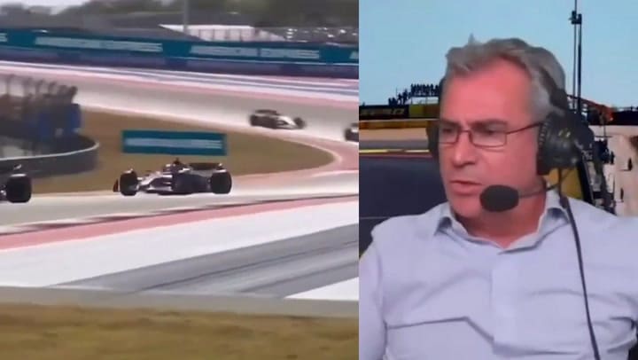 Adrián Puente celebró el sobrepaso de Colapinto a Gasly