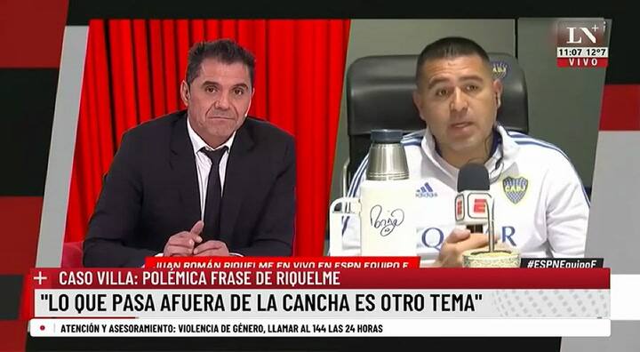 Las declaraciones de Riquelme sobre Sebastián Villa