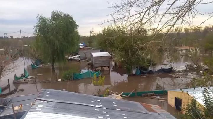 Inundación en el Barrio Río Luján