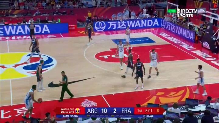 Gran acción defensiva de la Argentina