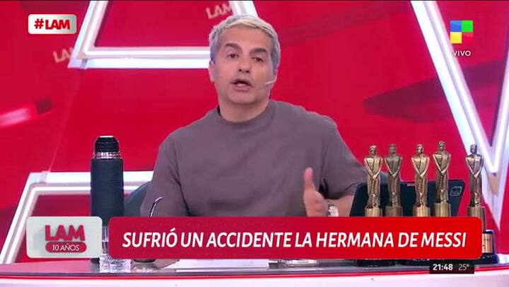 El accidente de María Sol, la hermana de Lionel Messi
