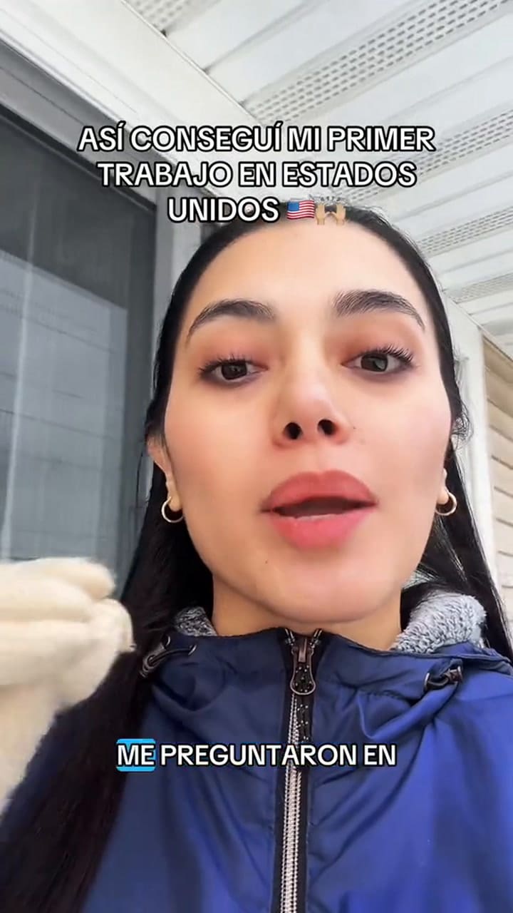 Una mujer latina comentó cómo consiguió trabajo