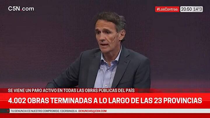 Katopodis anuncia el paro en la obra pública contra la oposición