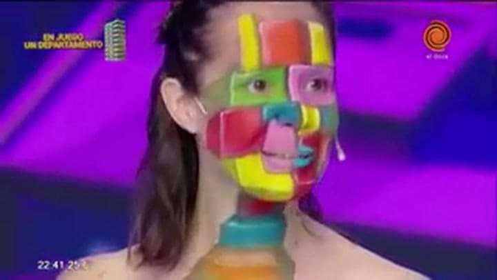 Ana Clara sorprendió con su maquillaje