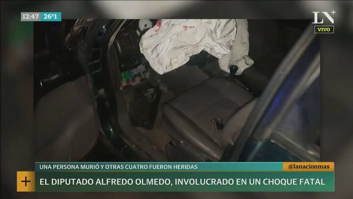 Alfredo Olmedo describió el accidente que protagonizó