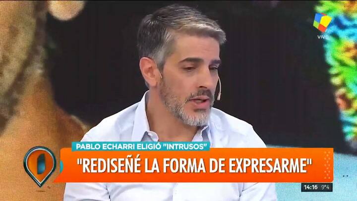 Pablo Echarri: 'Sobre las causas de Cristina no veo resultados que abonen algo de que sucedió'