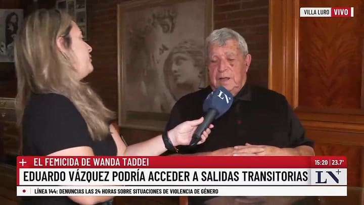 Jorge Taddei, el padre de Wanda, en dialogo con LN+