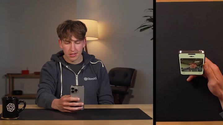 Una demo de la nueva versión de la inteligencia artificial GPT-4o