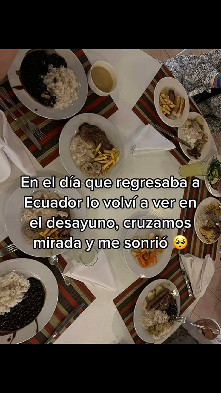 Una joven compartió en su TikTok su historia de amor mientras vacacionaba