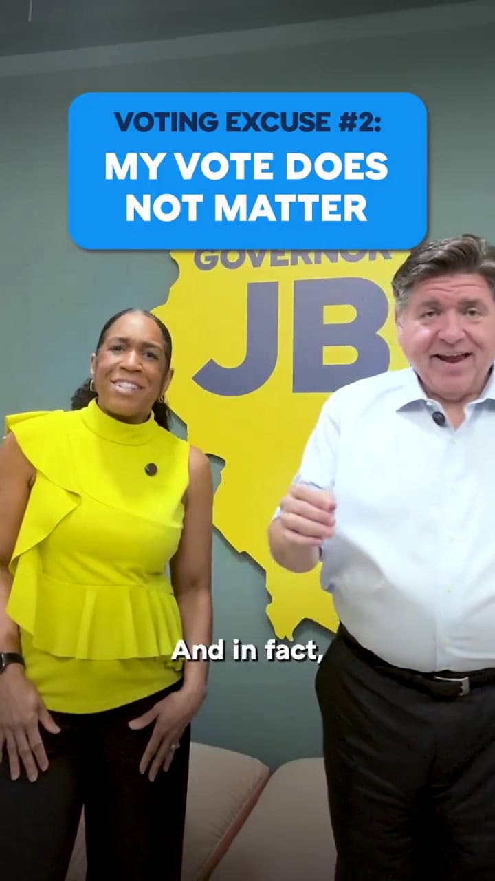 El gobernador JB Pritzker permanecerá atento a las primarias de Illinois