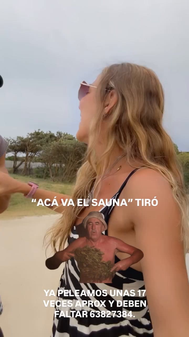 Jimena Barón habló de la instalación de un sauna en su casa