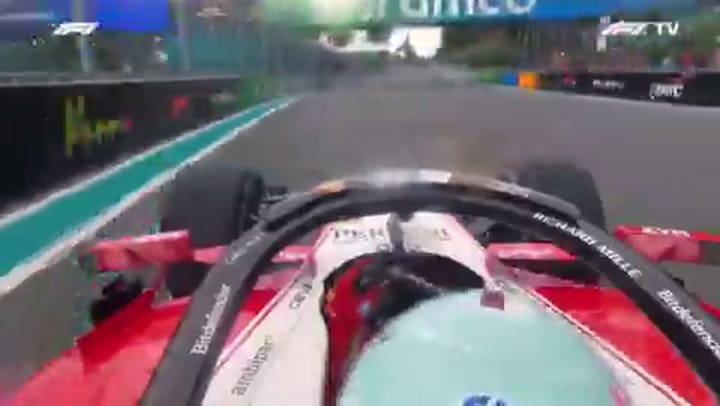 La maniobra de Leclerc por la que lo penalizaron