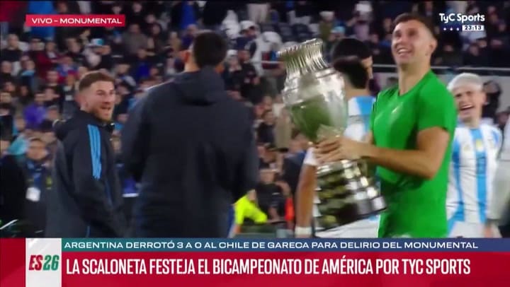 El gesto de El Dibu Martínez que causó controversia