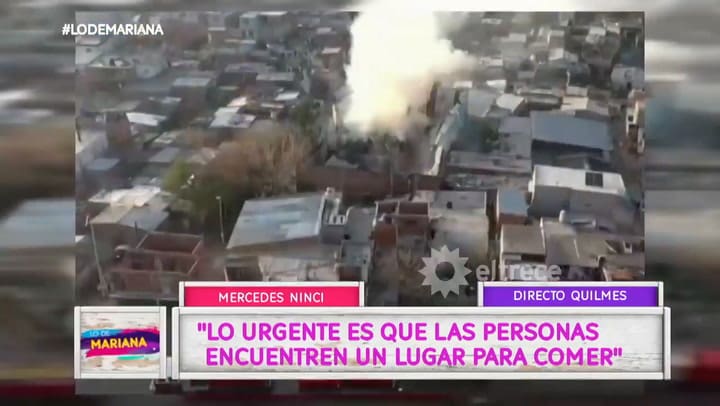 Mercedes Ninci rompió en llanto en vivo por la pobreza: “Estoy cansada de lo descartable”
