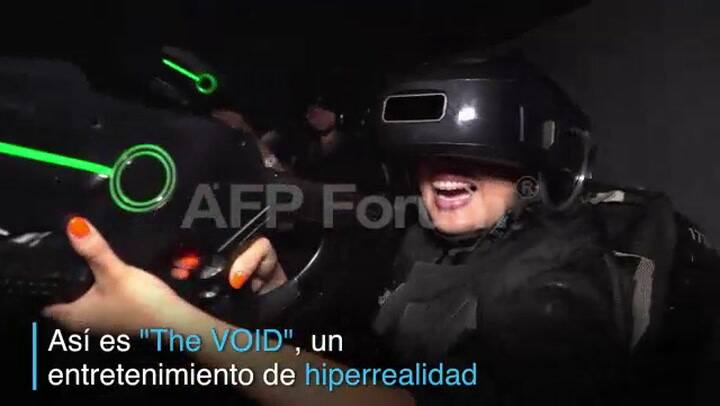 The Void: una experiencia hiperrealista - Fuente: AFP