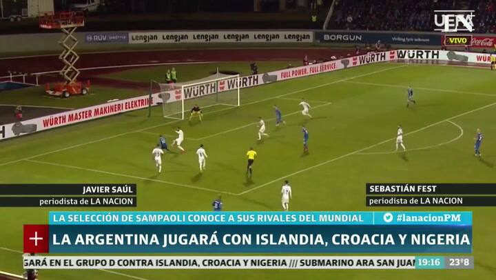 Informe desde Rusia: Argentina en el resultado del sorteo del Mundial