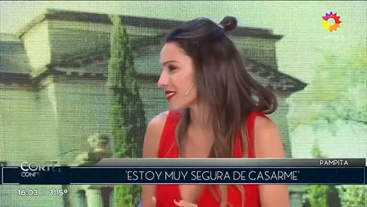 Pampita contó que su prometido fue a reservar el lugar antes de proponerle matrimonio - eltrece