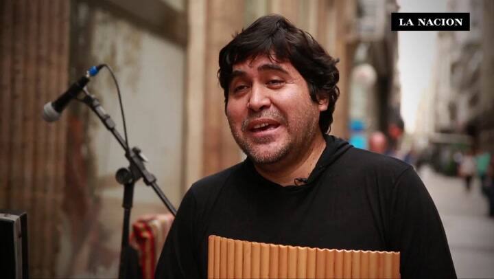 Artistas callejeros: música andina