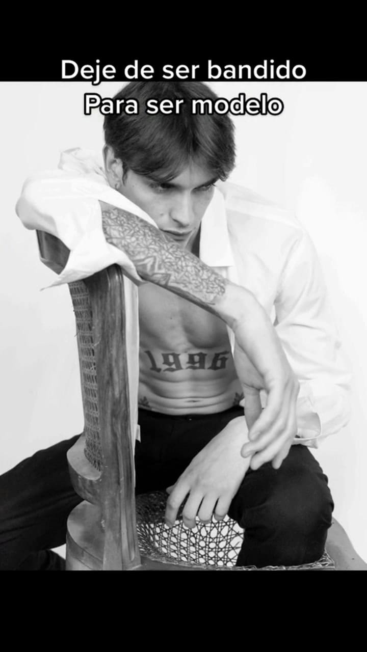 Los videos que compartió el modelo y se volvieron virales