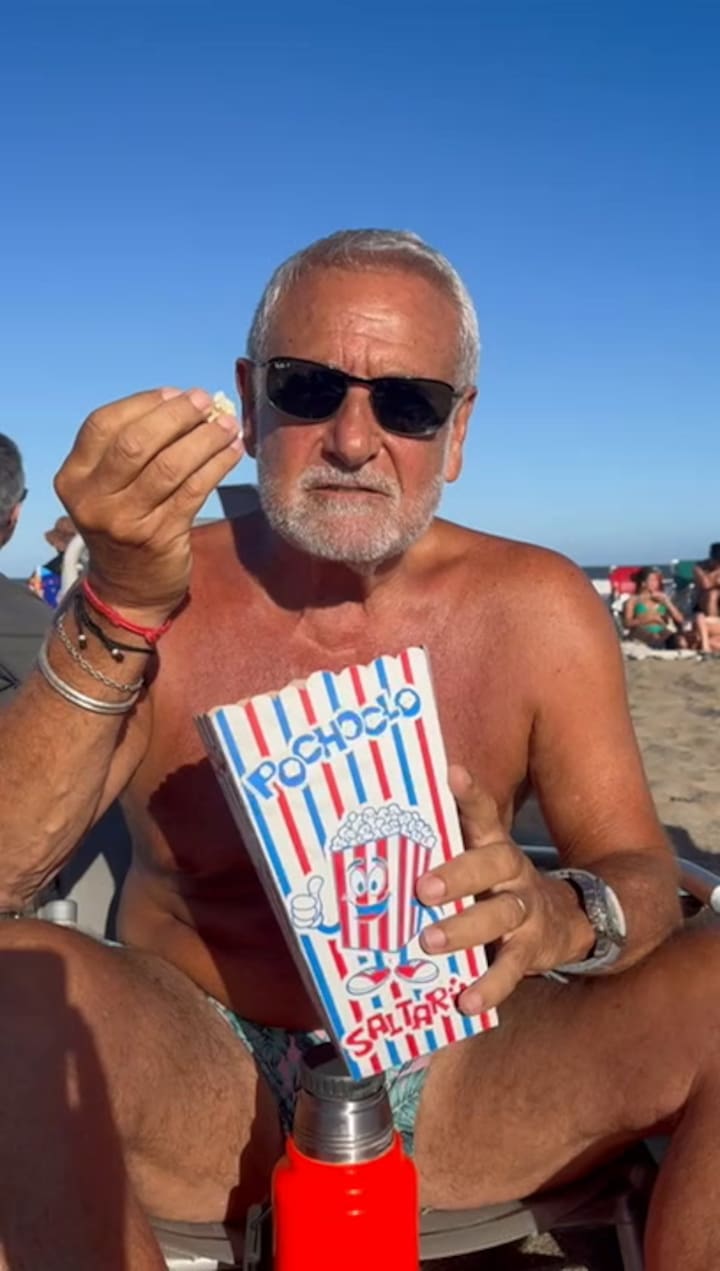 Enrique "Pepe" Albistur en Pinamar