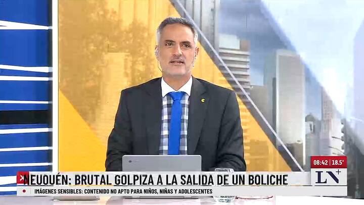 Brutal golpiza a la salida de un boliche