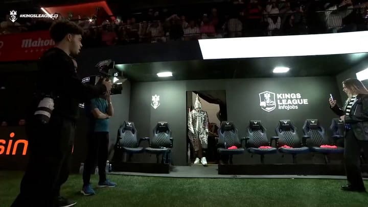 Kings League: el Kun Agüero volvió a jugar