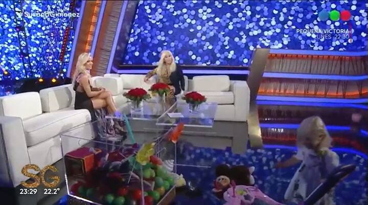 Luciana Salazar cuenta detalles de la crianza de Matilda - Gentileza: Telefé