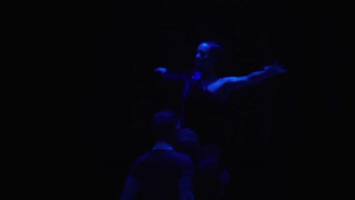 Guerra y Baca Urquiza, en un fragmento de la obra Quereme así piantao - Fuente: Youtube