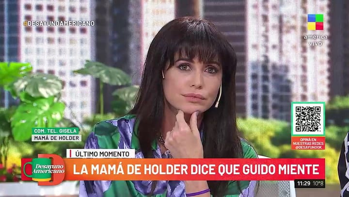 El cruce entre la mamá de Tomás Holder y Guido Zaffora