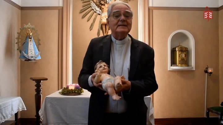 El mensaje de monseñor Oscar Ojea para Nochebuena y Navidad