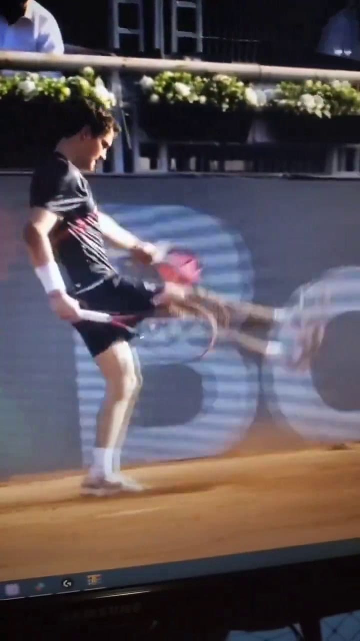 El mal estado de la cancha del ATP 250 de Santiago