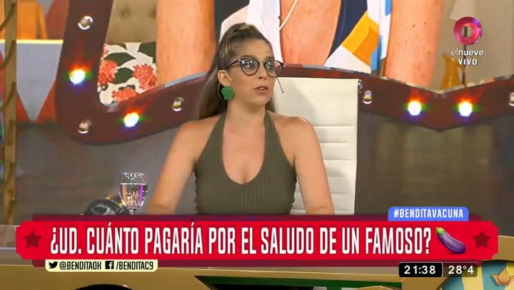 Bendita: la divertida imitación que hizo Edith Hermida de Alejandra Maglietti - Fuente: elnueve