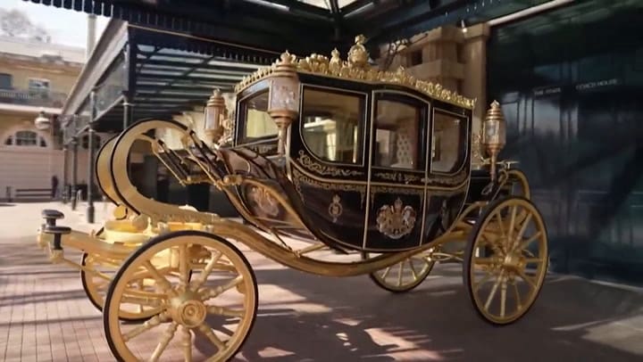 La carroza dorada que usará el rey carlos III