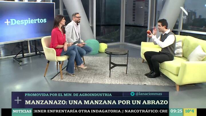 Semana de la dulzura: una manzana por un abrazo