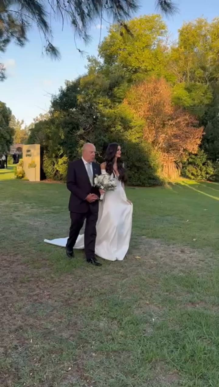 Emily Lucius y Rodrigo Valladares