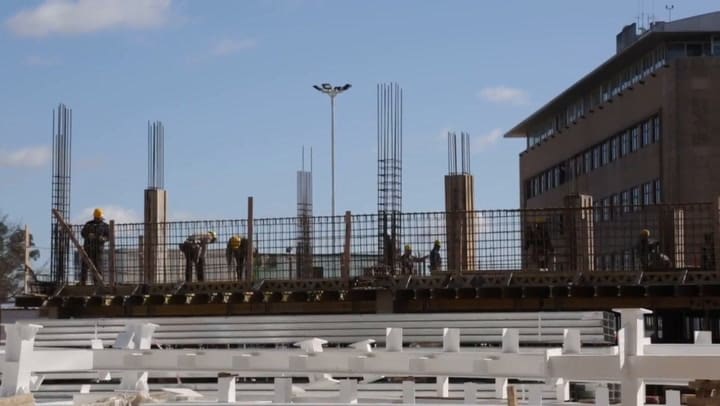 Obras en el Aeropuerto de Ezeiza - Fuente: Youtube