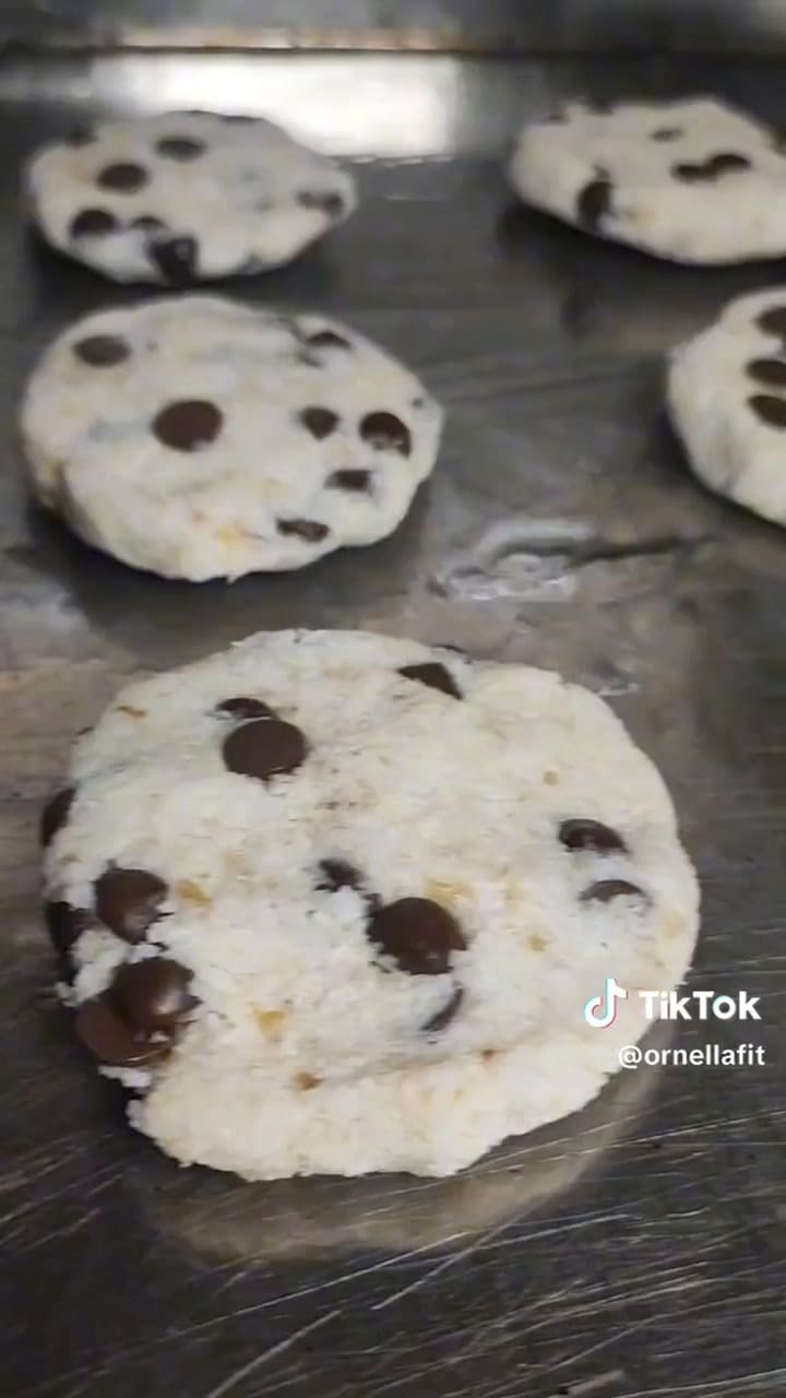 Receta sencilla de cookies de banana sin harina
