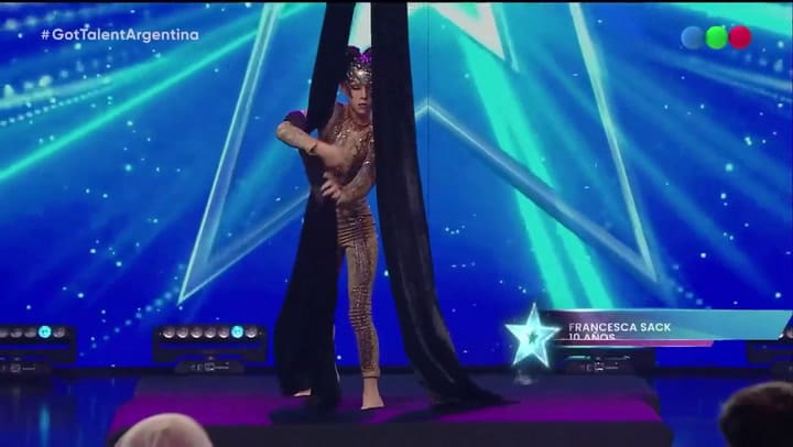 La actuación de Francesca, la niña de 10 años que emocionó a todos con su talento