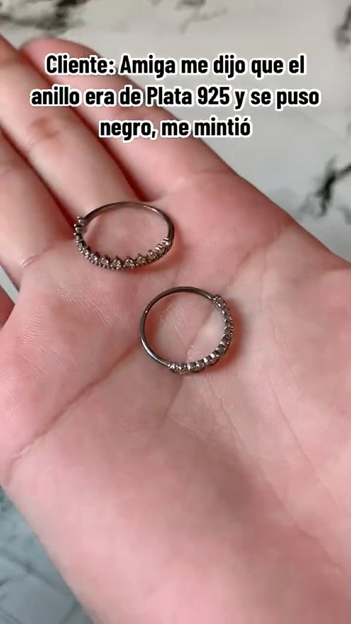 Cómo limpiar los anillos de plata con un truco fácil