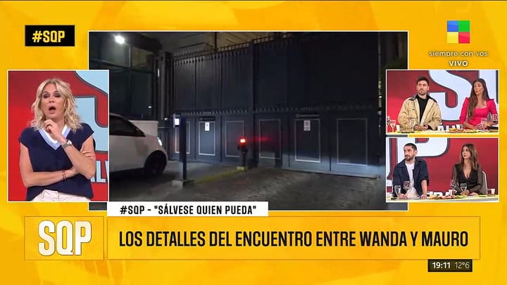 El reclamo de los manifestantes en la puerta del Chateau Libertador