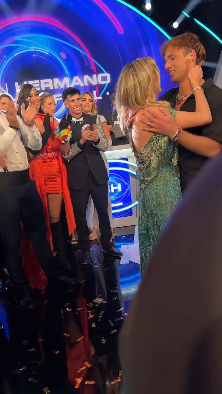 El reencuentro entre Bautista Mascia y Denisse González