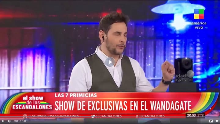 Revelan que Pampita y García Moritán contuvieron a Vicuña por el escándalo con La China y Wanda