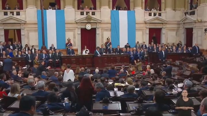 Apertura De Sesiones El Malentendido Entre Villarruel Y Milei Al Final Del Discurso