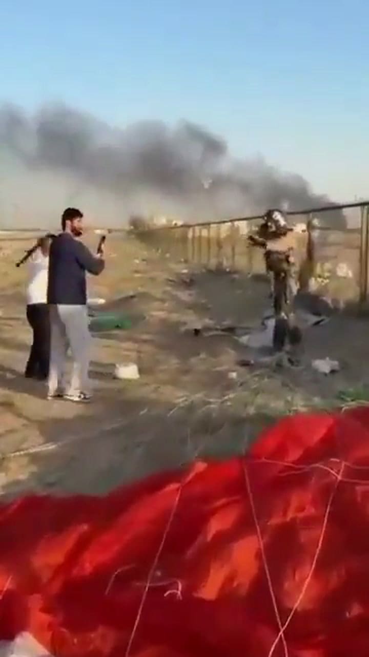 Video: el momento en el que un piloto de EE.UU. fue derribado en Kuwait y pide que no lo ataquen